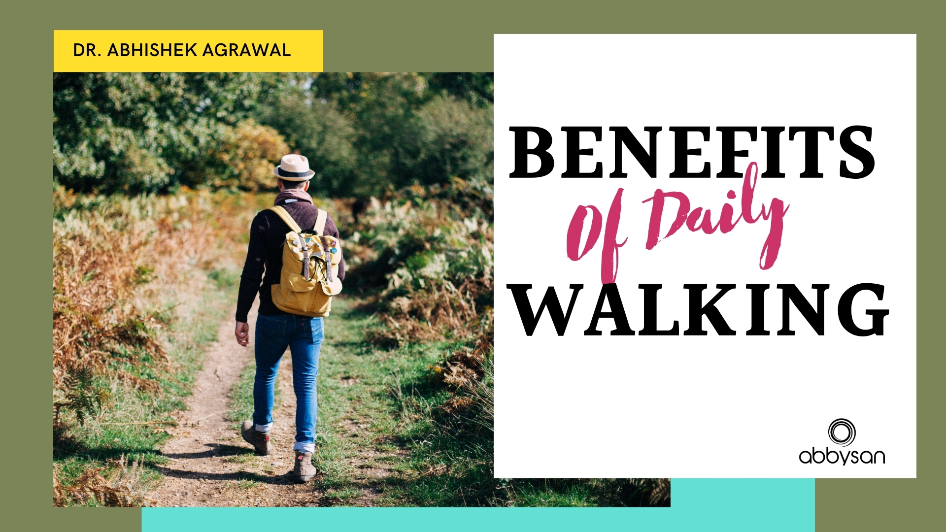 Real benefits of daily walking