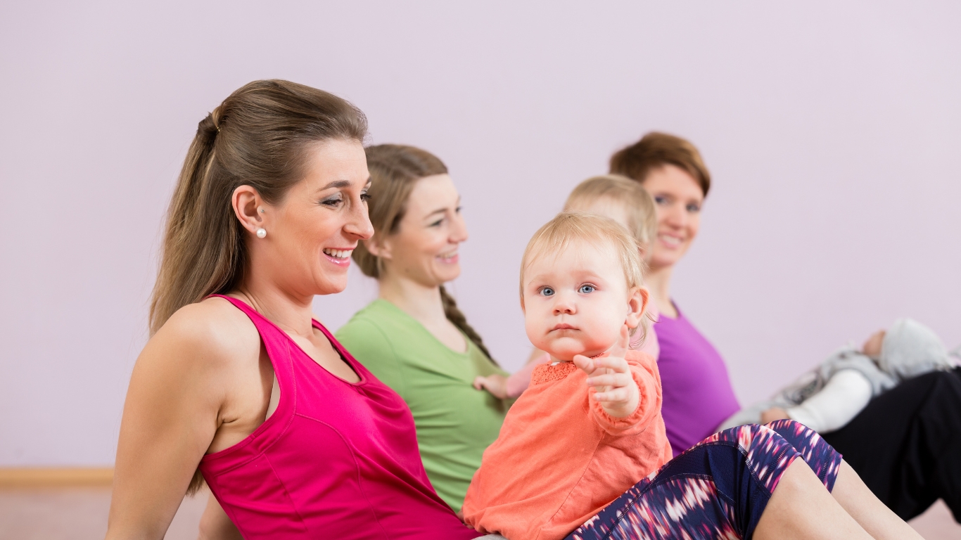 The Power of Postnatal Yoga and Pilates.